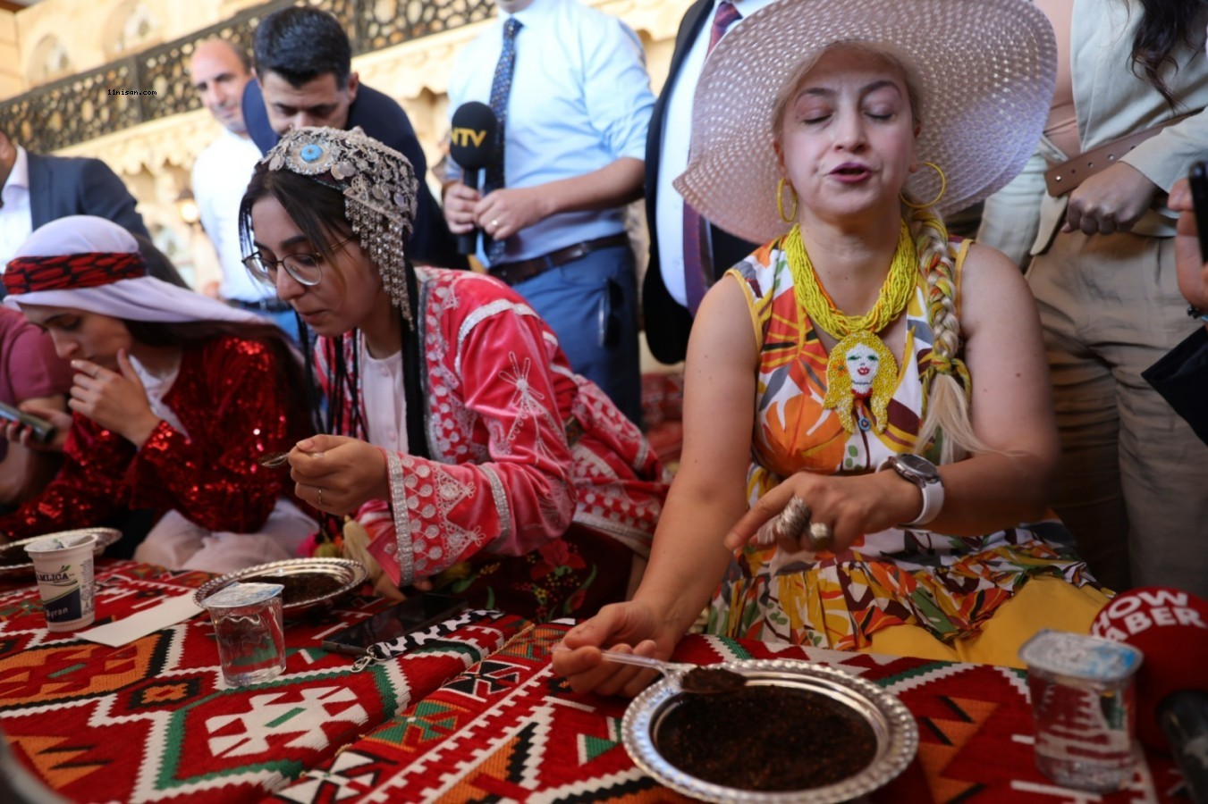 Başkentte isot yeme yarışması düzenlendi;