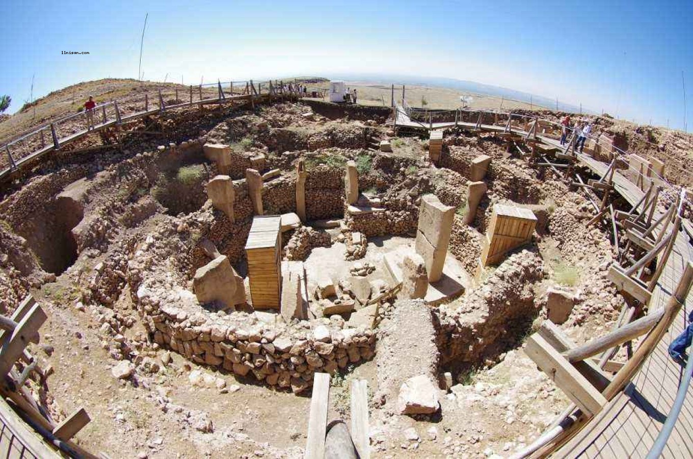 Göbeklitepe’ye ara tatilde ziyaretçi akını;