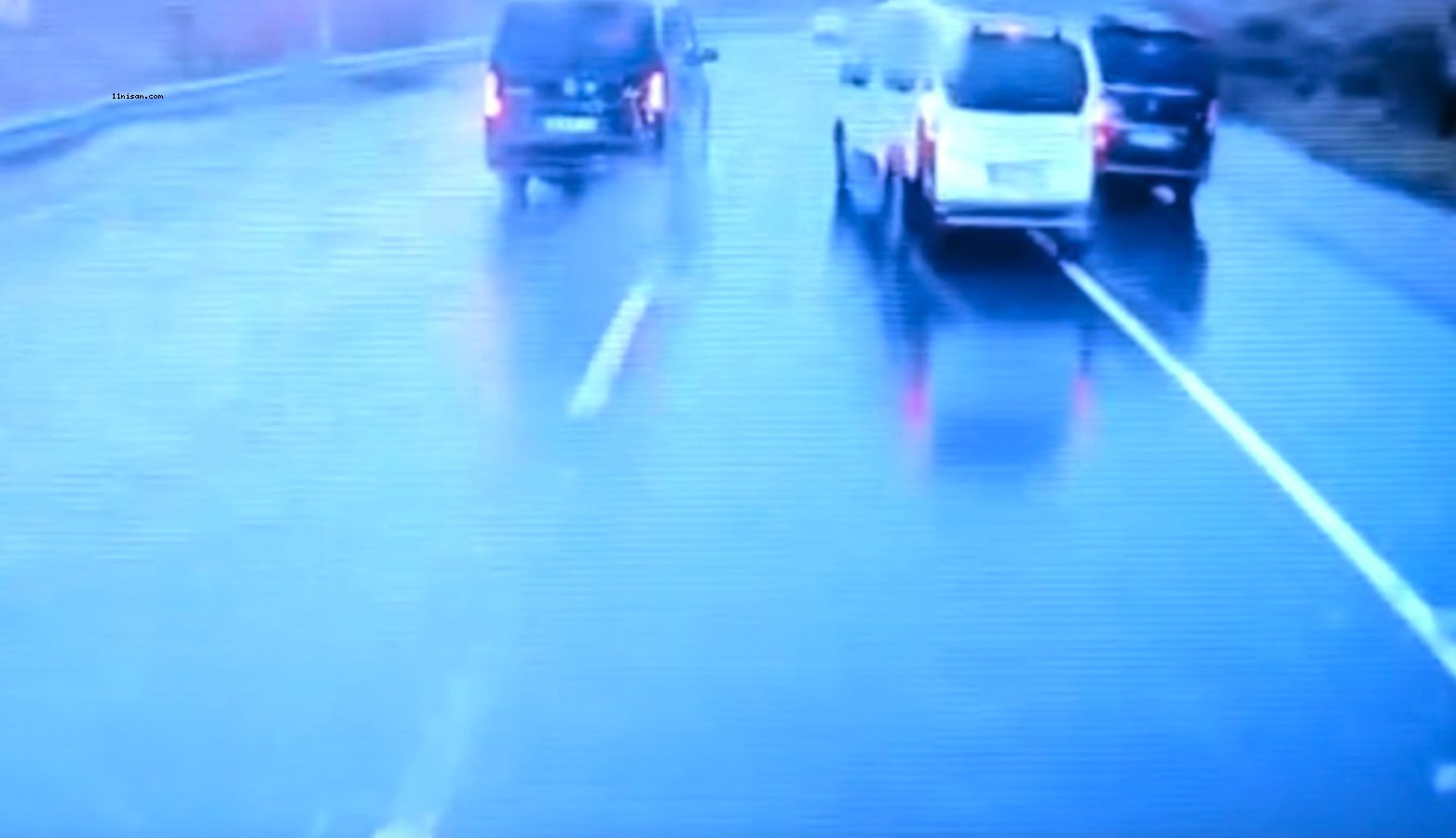 İstanbul Havalimanı Yolu’nda duraksayan araçlar tehlike saçıyor...
