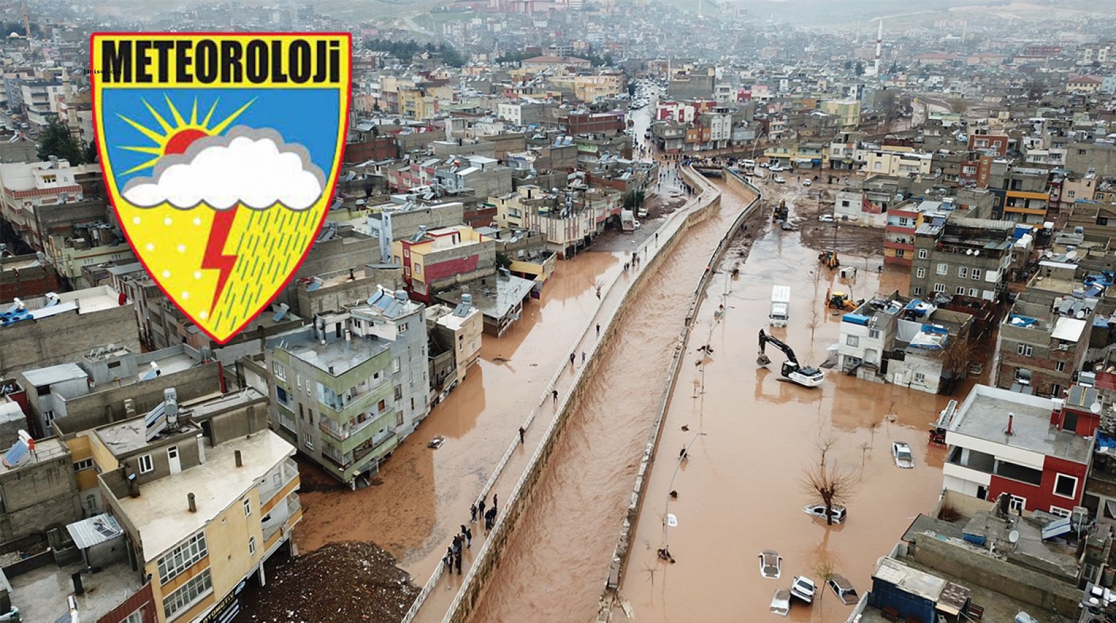 Meteoroloji’den selin vurduğu Urfa’ya kuvvetli yağış uyarısı;