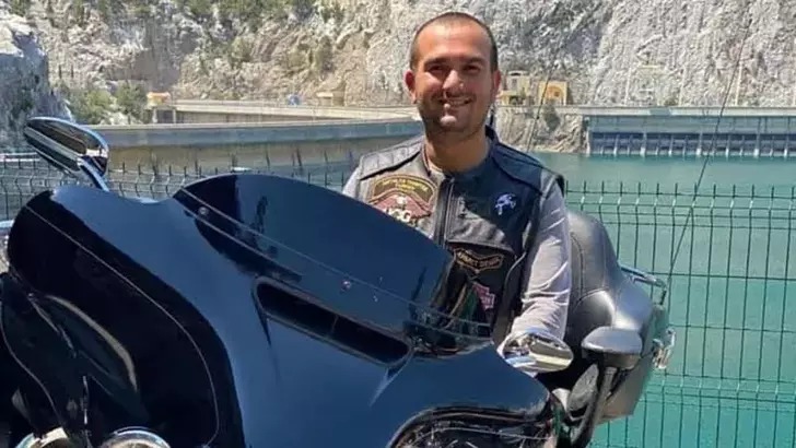 Yeni aldığı motosiklet sonu oldu!