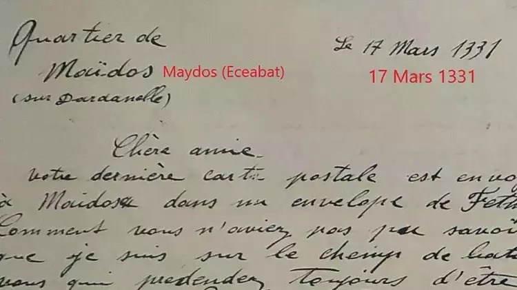 Atatürk'ün 18 Mart'tan önce yazdığı mektup ortaya çıktı: Başarılı olacağım