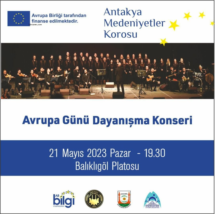 ANTAKYA MEDENİYETLER KOROSU, ŞANLIURFA’DA KONSER VERECEK;