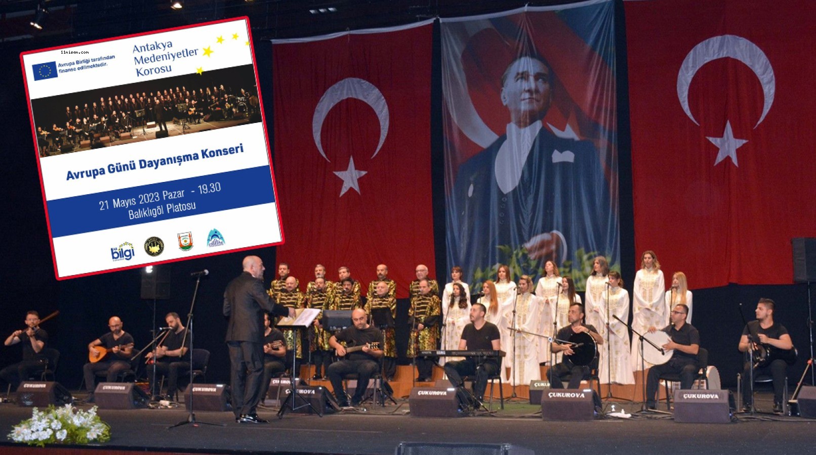 Antakya Medeniyetler Korosu, Balıklıgöl’de konser verecek;