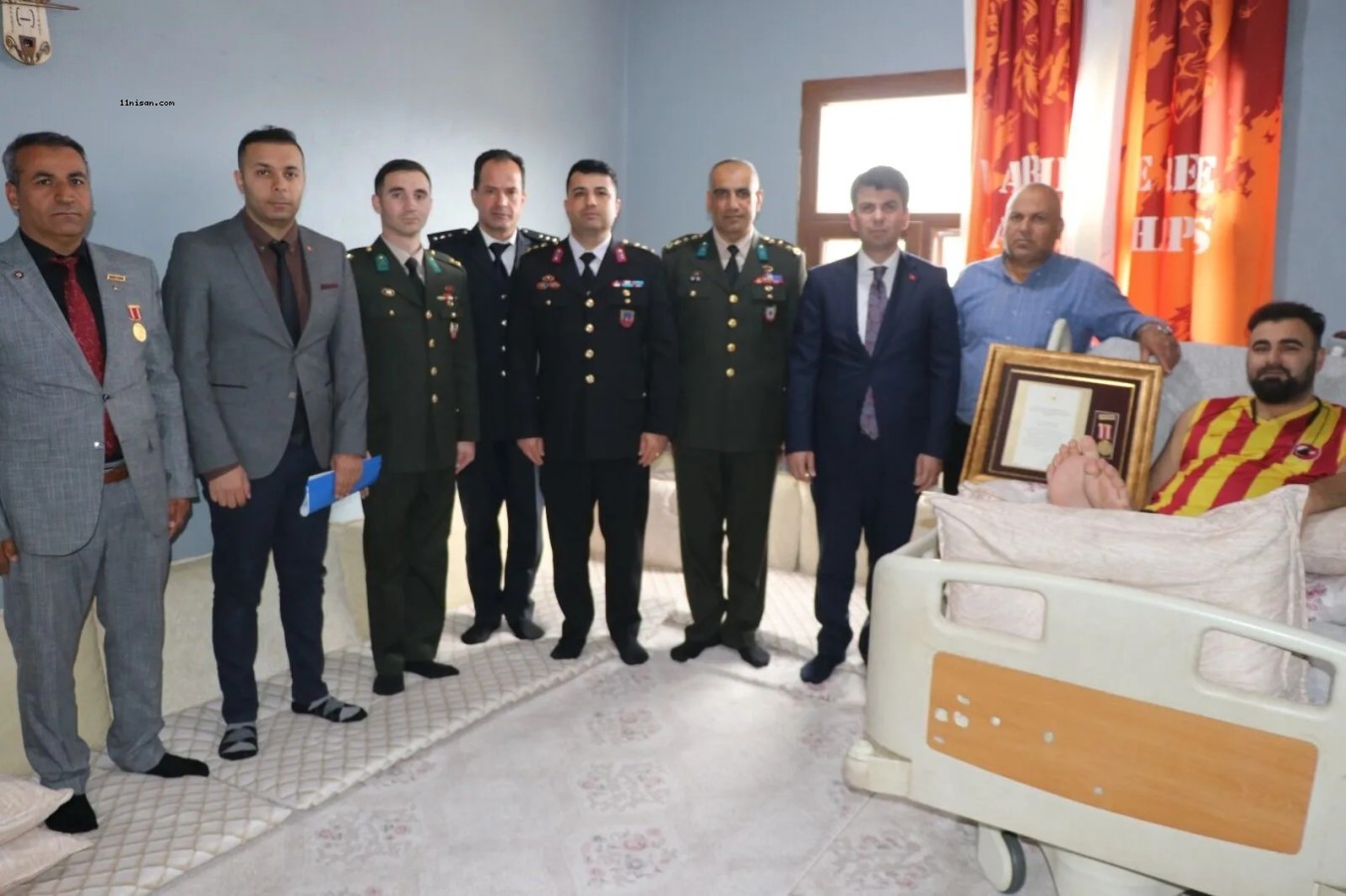Cumhurbaşkanı Erdoğan Şanlıurfa’daki Gaziye Gönderdi;