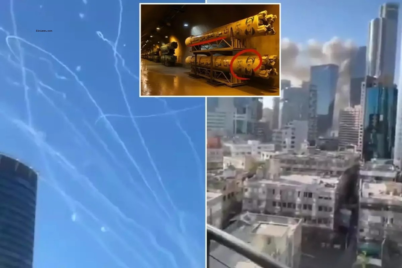 İran, Tel Aviv'i böyle vurdu! Füzelerdeki resim detayı dikkat çekti