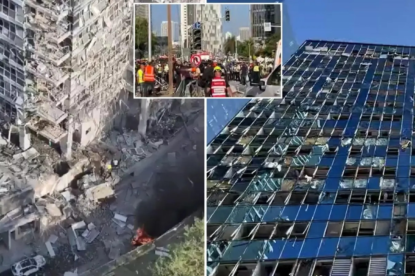 İSRAİL EKONOMİSİNİN KALBİ VURULDU! GÖRÜNTÜLER İNANILMAZ