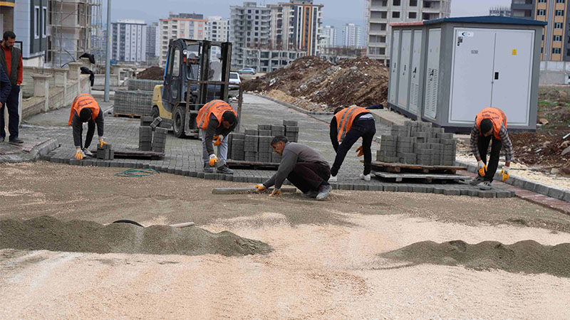 Karaköprü'de yeni yollar hizmete açılıyor;