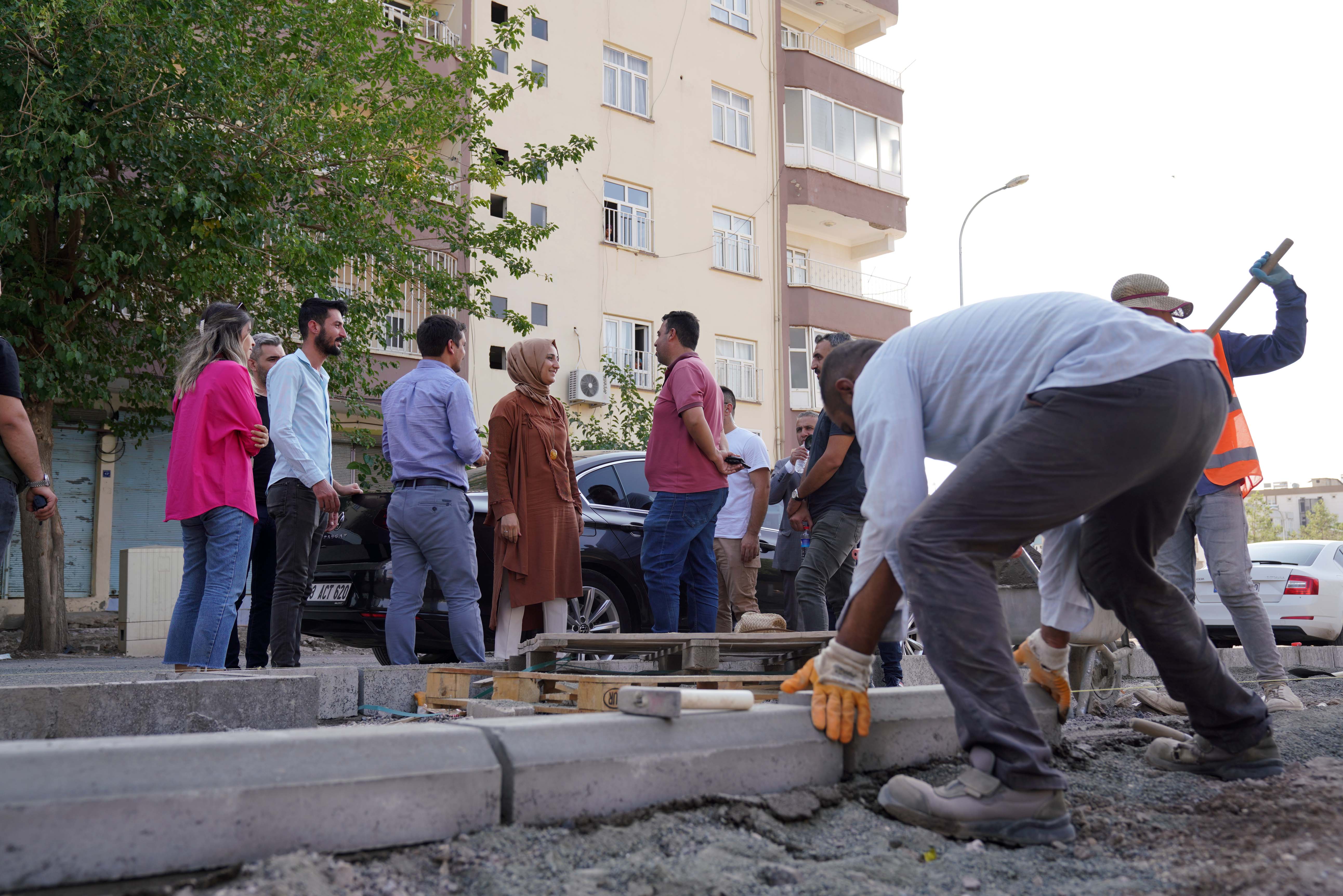 Siverek’te altyapı çalışmaları devam ediyor;
