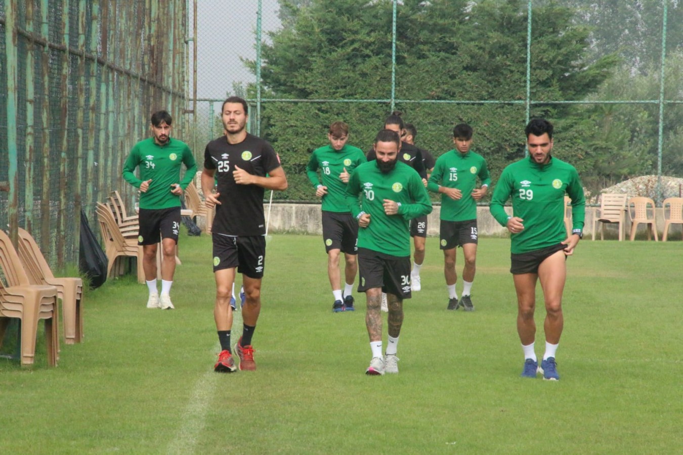 Sarı yeşilli ekibin Bolu kampı sona erdi;