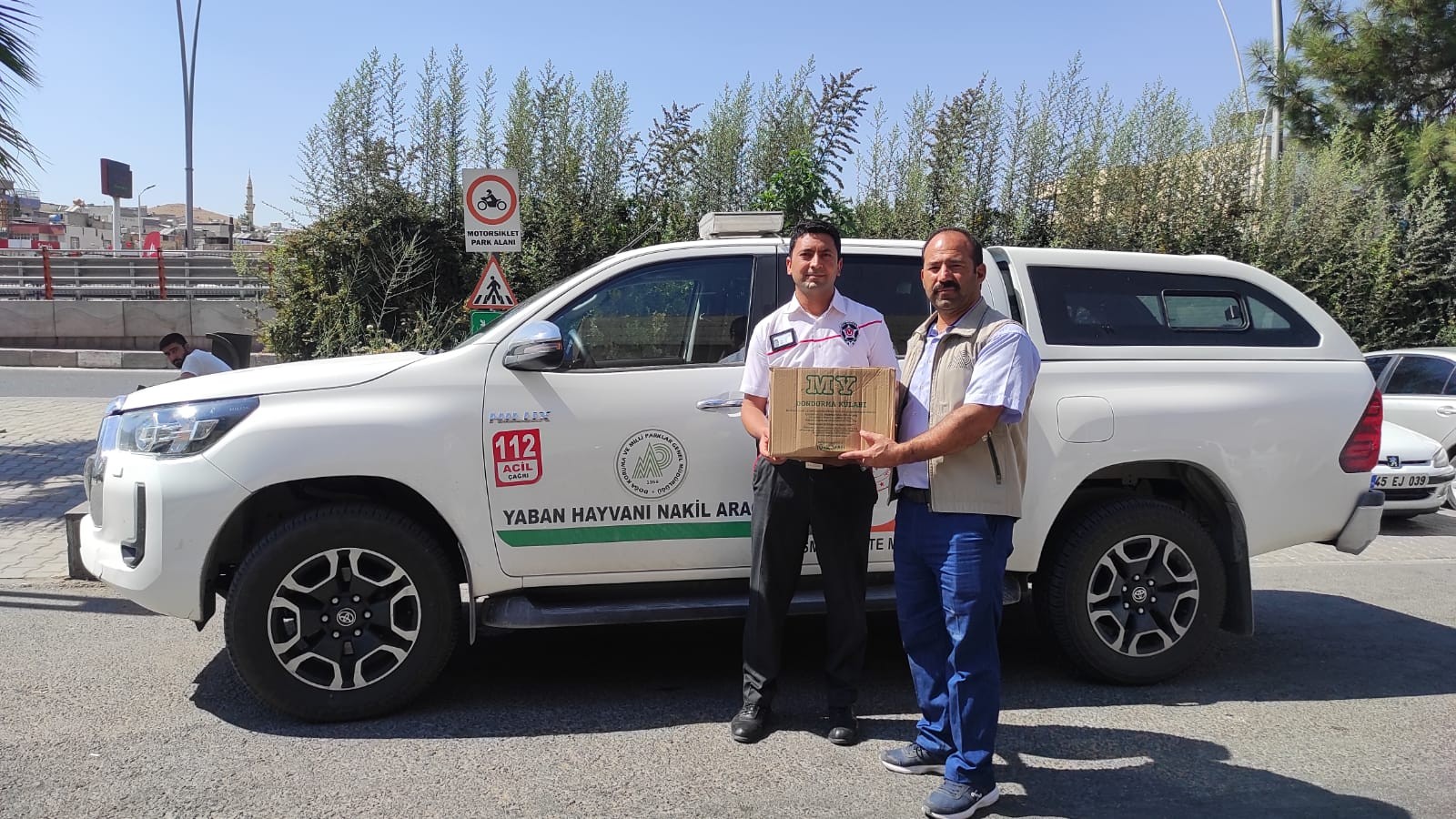 Urfa’da yaralı bulunan balaban ve karga tedavi altına alındı;
