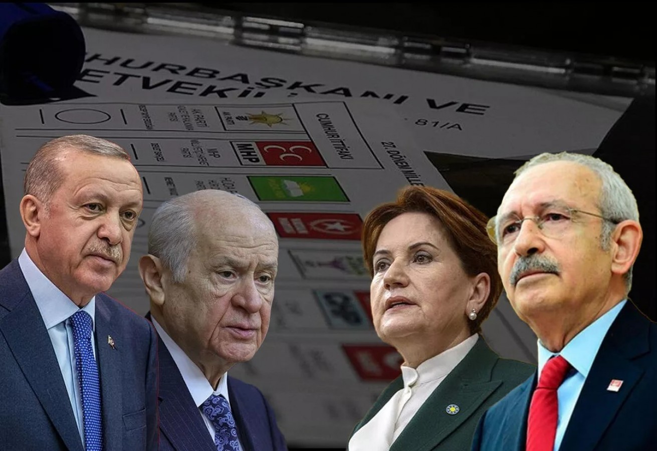 Millet İttifakı'nın oyları artma Cumhur İttifakı'nın azalma eğiliminde;