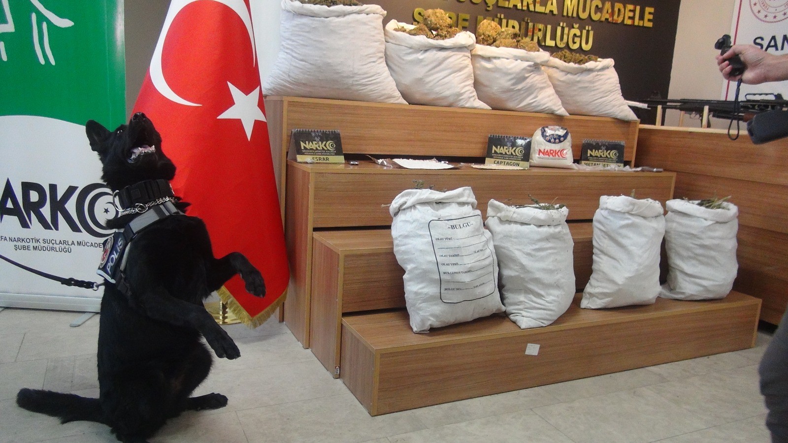 Şanlıurfa'da uyuşturucunun kökünü kurutma operasyonu;