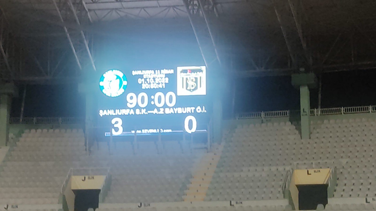 Şanlıurfaspor kendi evinde galip!;