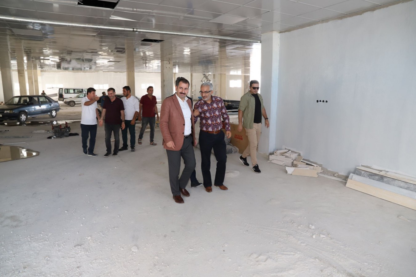 Yapımında sona gelinen fabrika gençlerin istihdam kapısı olacak;
