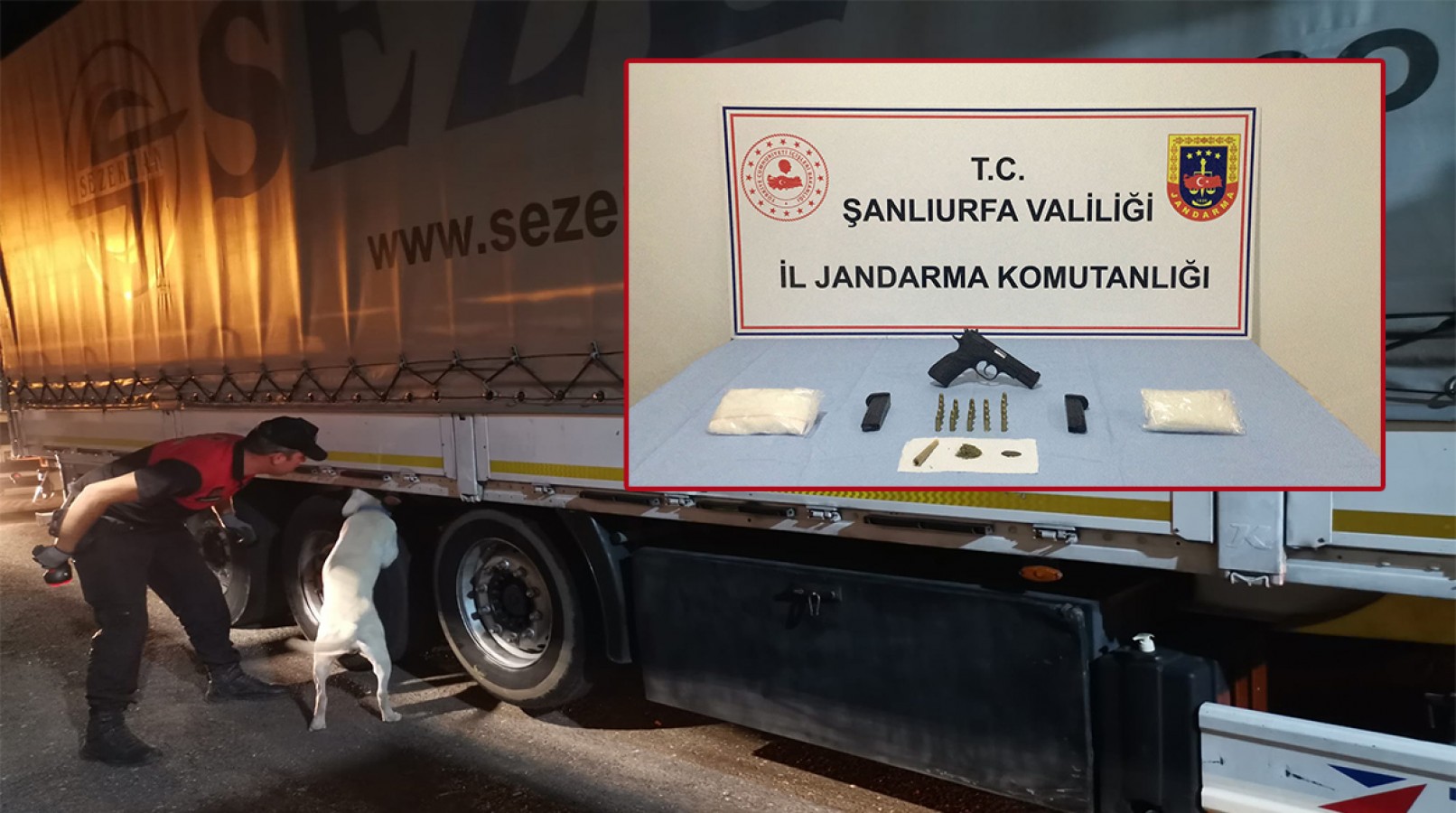 Urfa’da jandarmadan iki ilçede “şok yol arama” uygulaması;