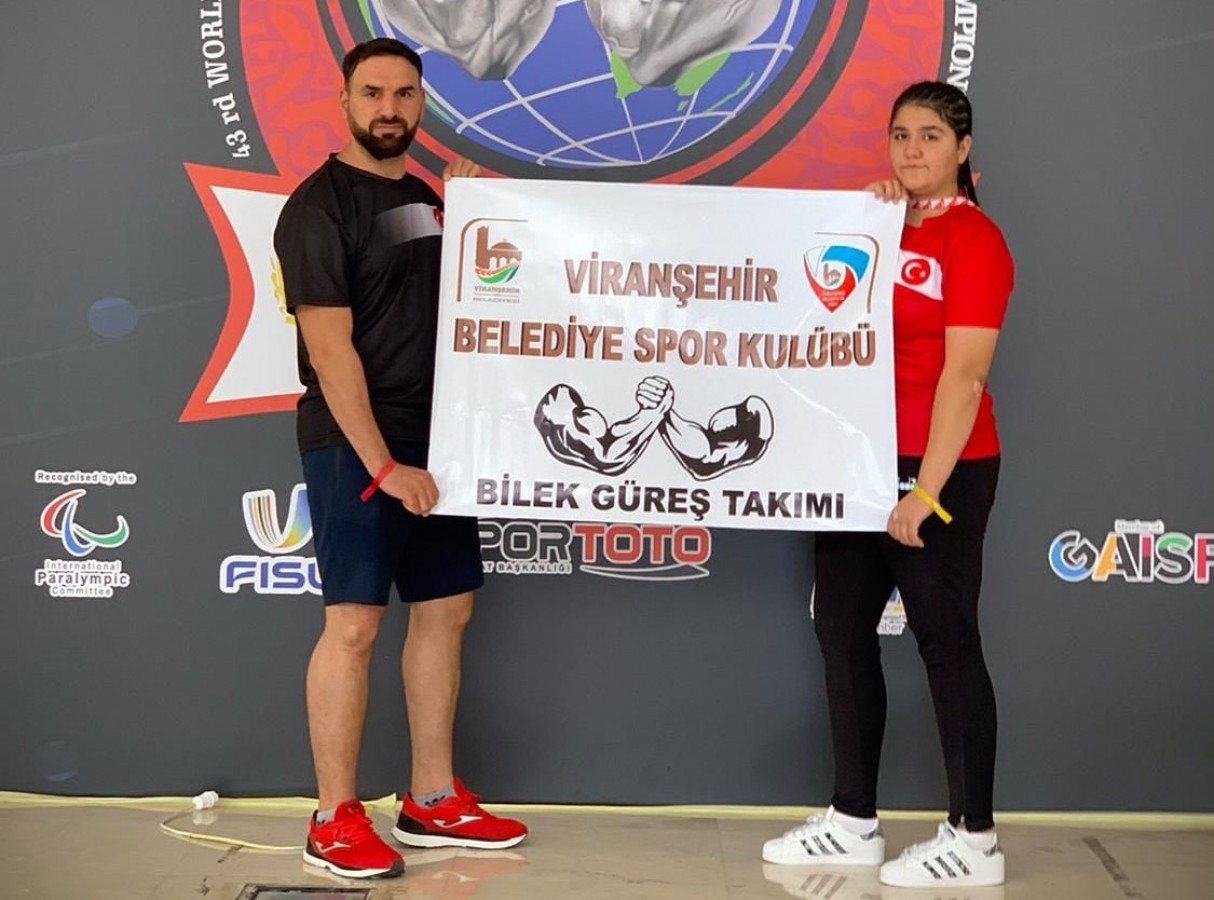 Viranşehirli sporcu şampiyonaya damga vurdu;