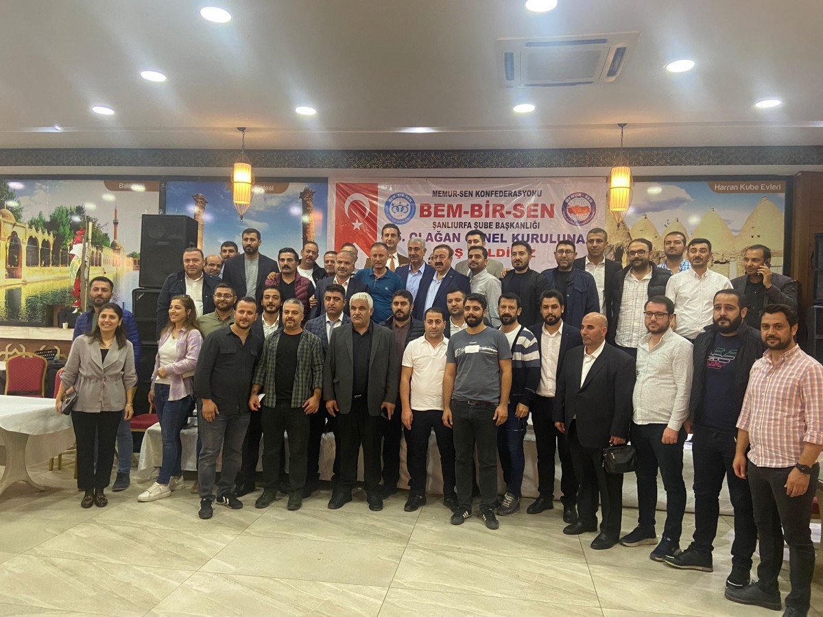 Bem-Bir-Sen Şanlıurfa Şube Başkanı belli oldu!;