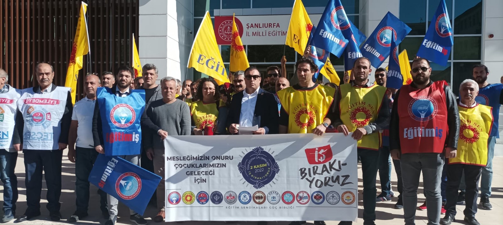 Şanlıurfa’daki eğitim sendikaları: 19 Kasım’daki kariyer sınavı iptal edilsin;