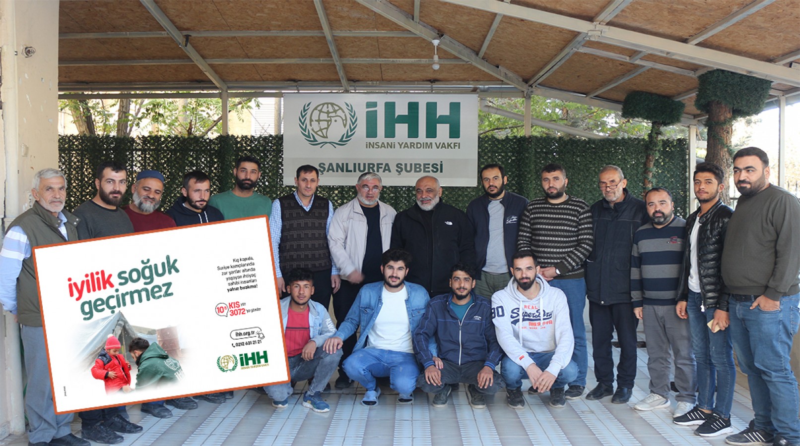 İHH Başkanı Yıldırım Urfa’da kış kampanyasının startını verdi;