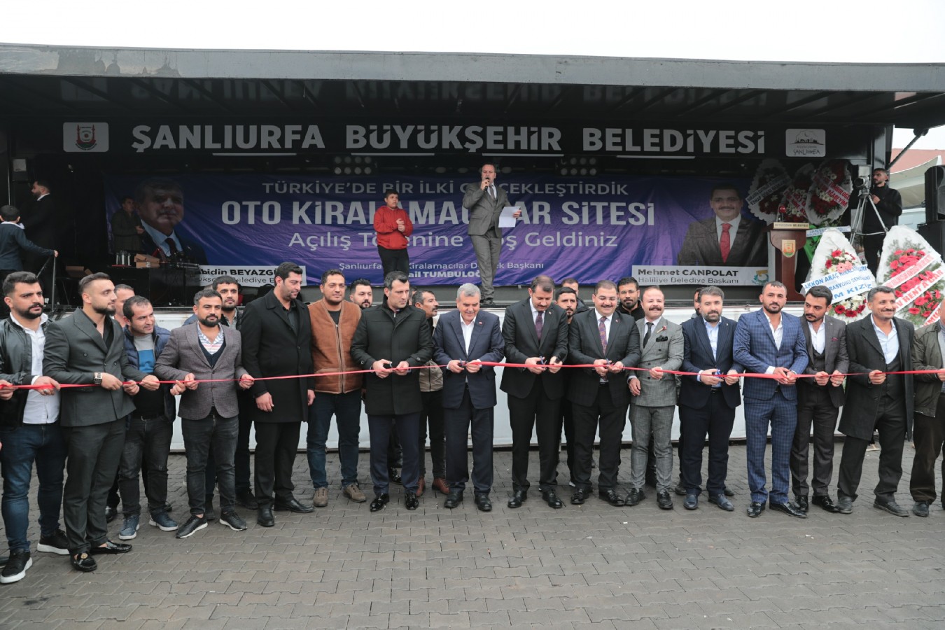 Şanlıurfa’da Oto Kiralamacılar Sitesinin açılışı yapıldı;