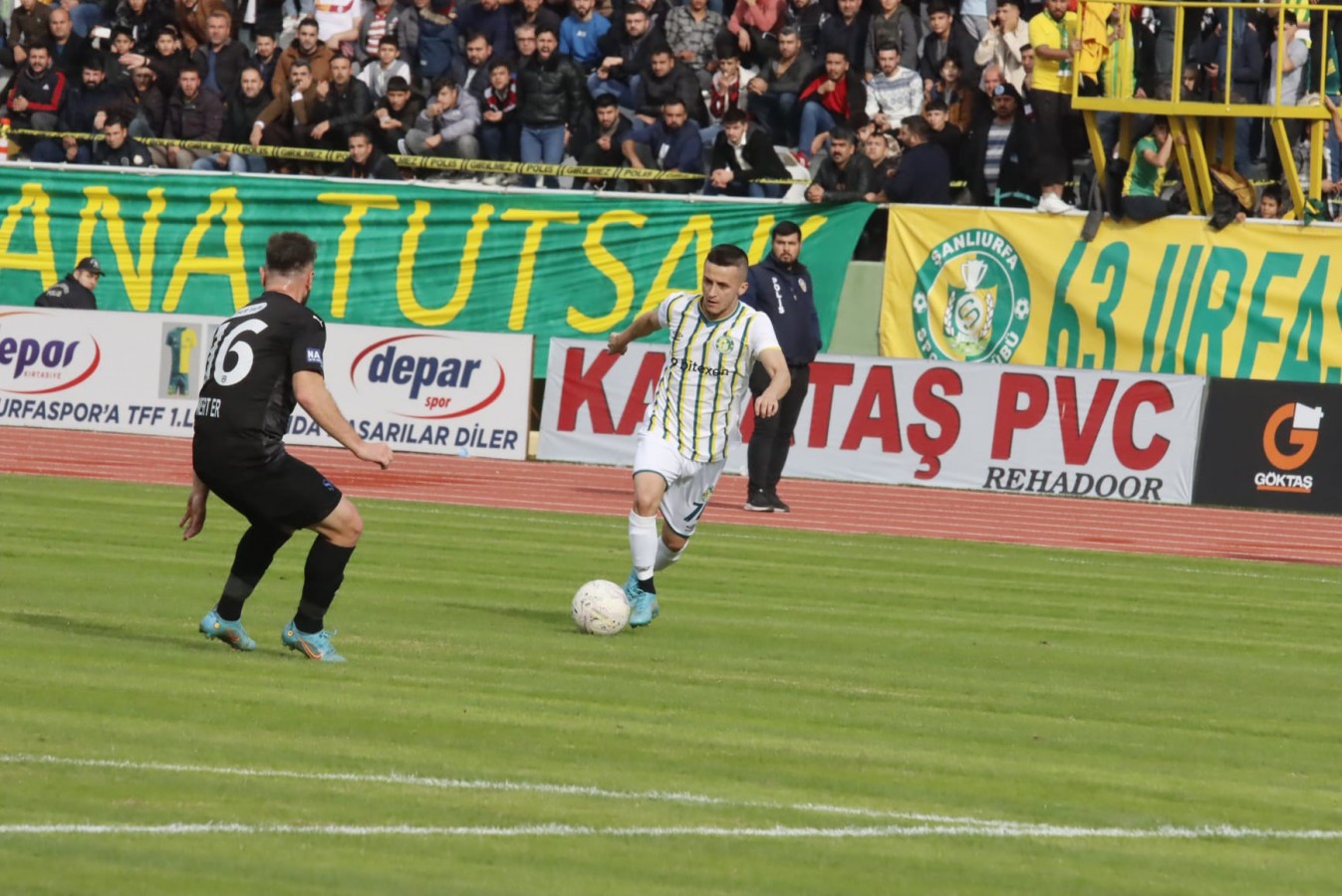 Şanlıurfaspor tek golle galip;