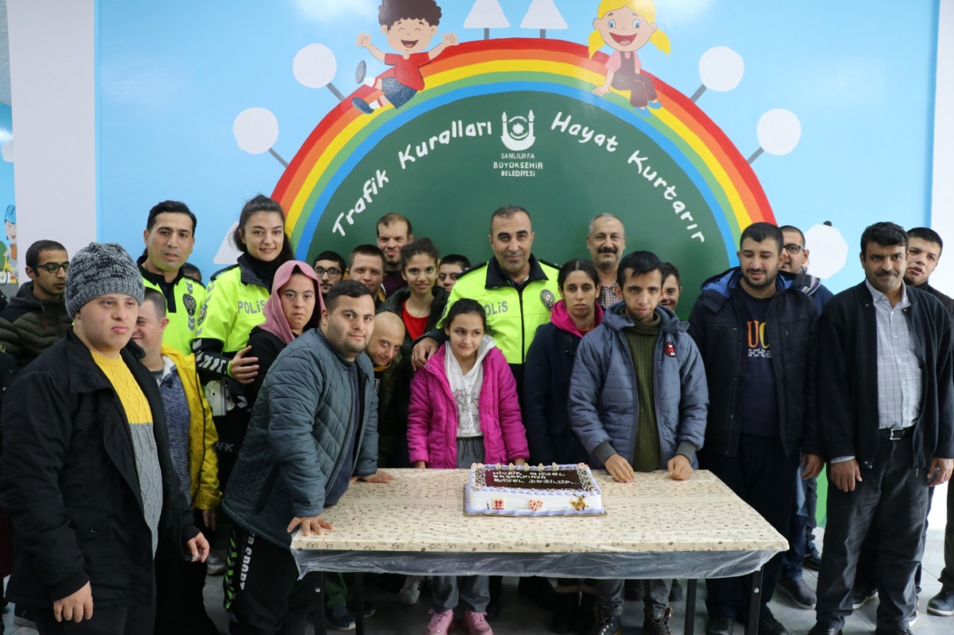 Engelli bireyler gönüllerince eğlendi;