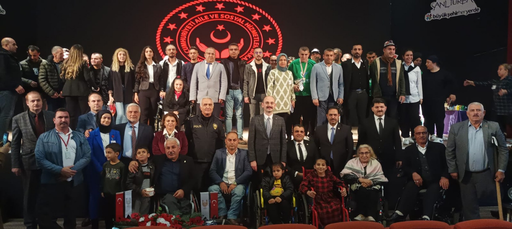 Şanlıurfa’da engelli bireylerin sergisi açıldı;