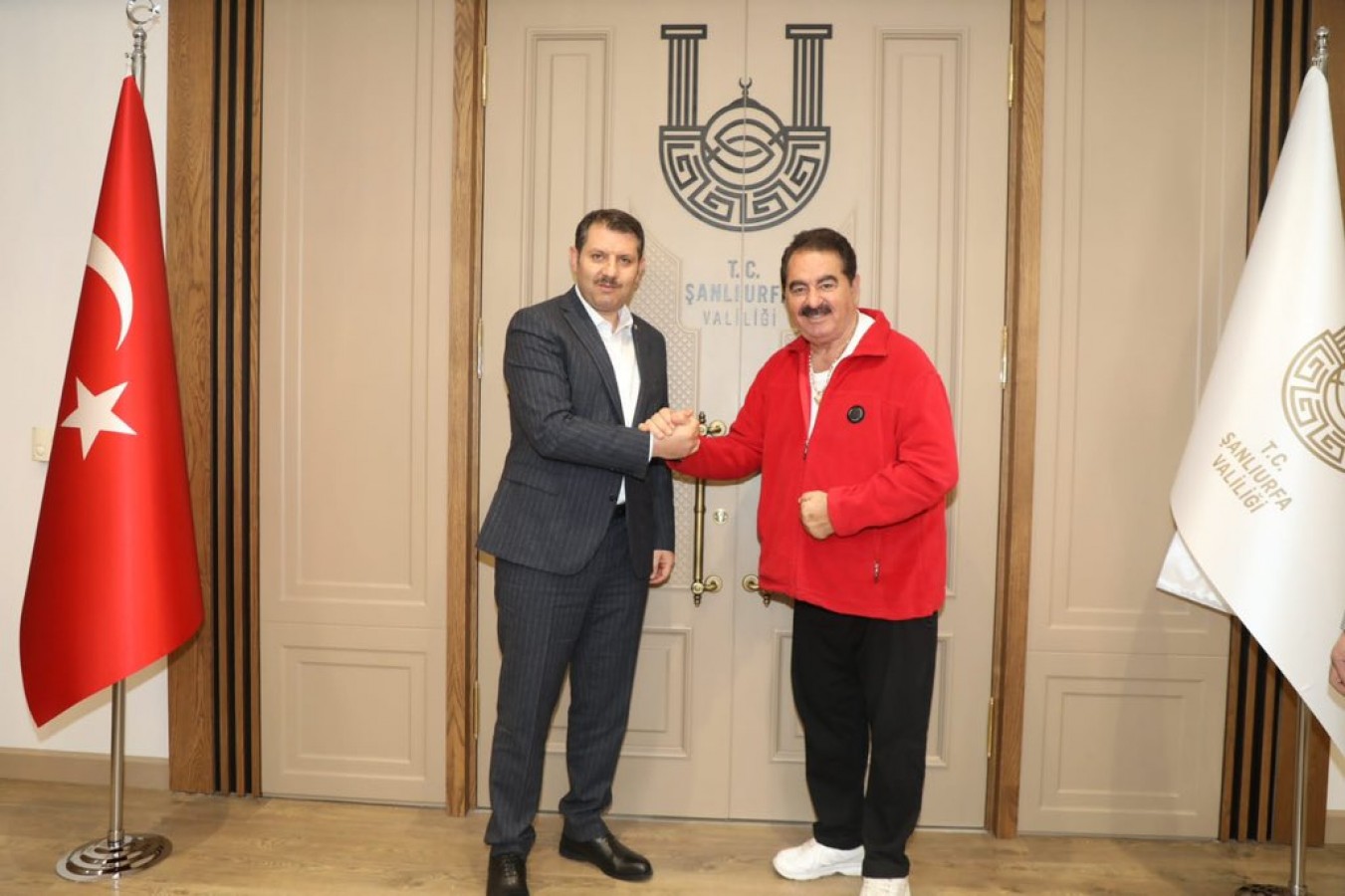 İbrahim Tatlıses, Erdoğan’ın programı için Şanlıurfa’da;