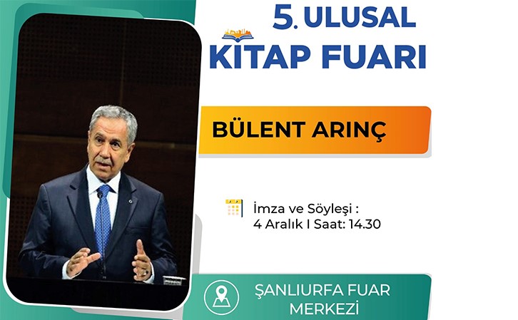 Arınç’ın anılarından oluşan kitap okurlarıyla buluşuyor;