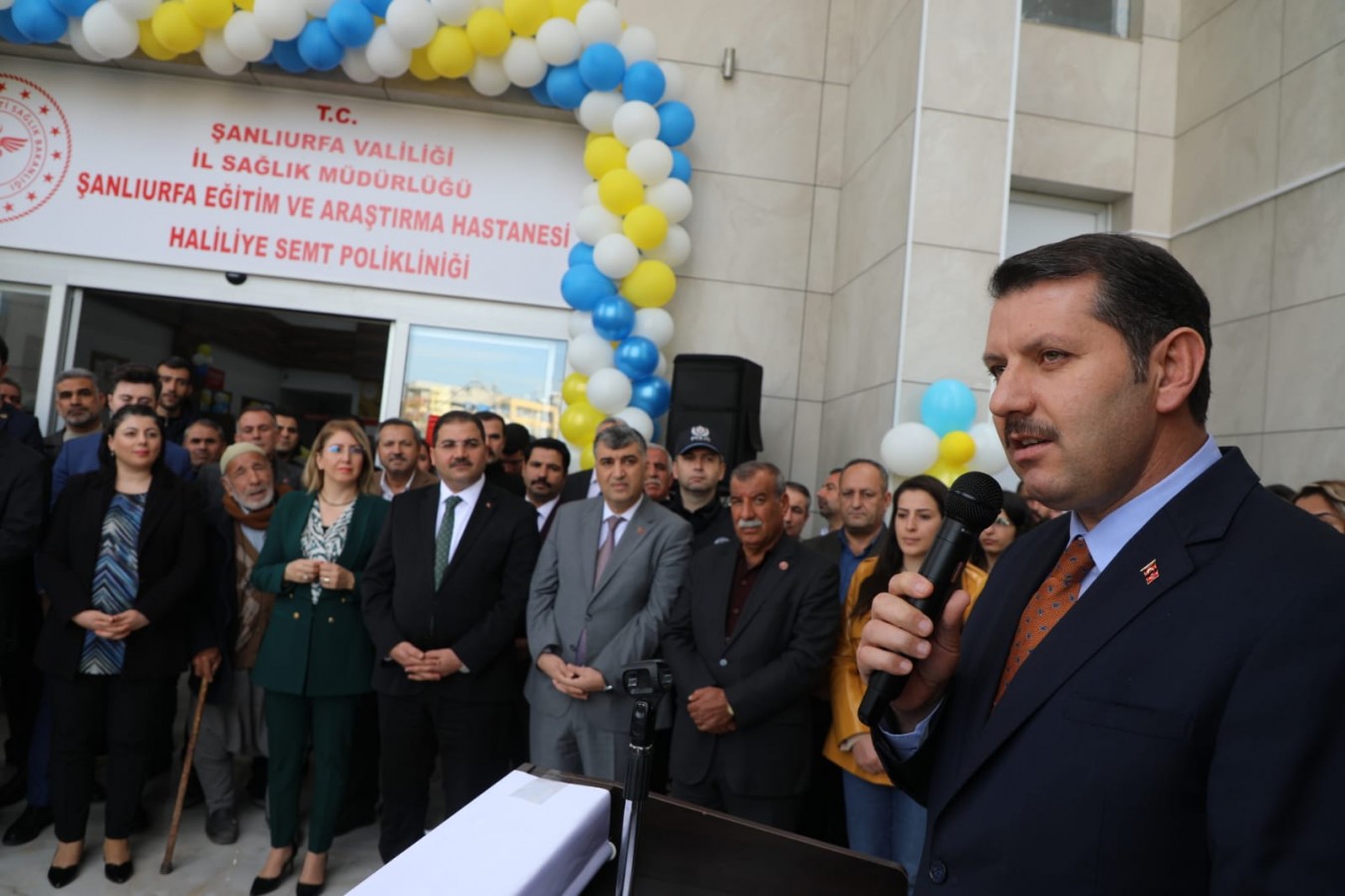 Haliliye’de semt polinikliği törenle açıldı;