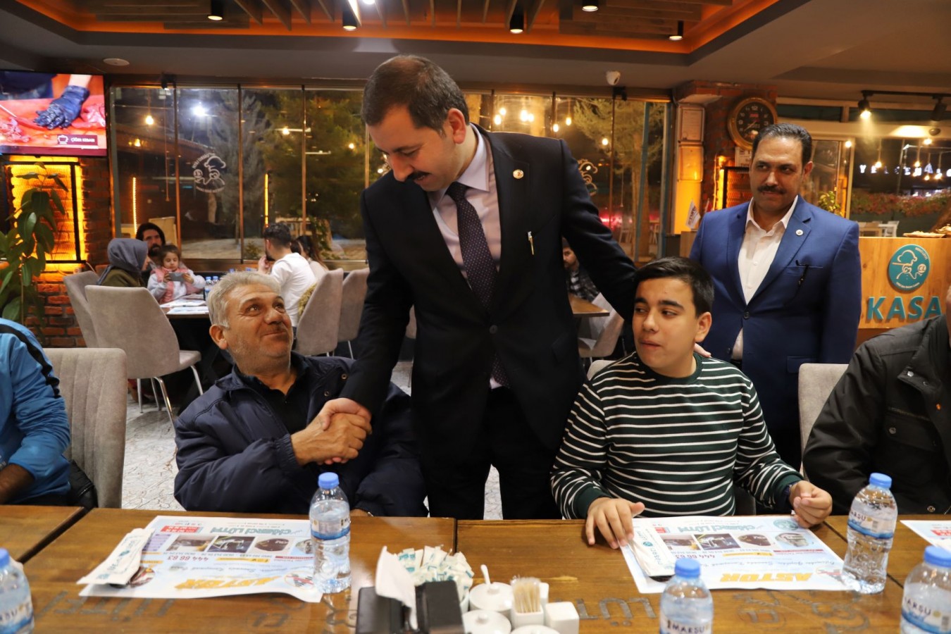 Başkan Baydilli engelli vatandaşlar ile buluştu;