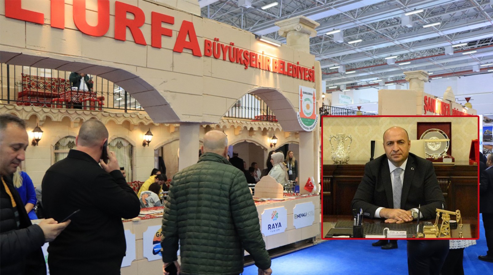 İzmir'de uluslararası fuarda Urfalı işletmelerin standı ilgi gördü;