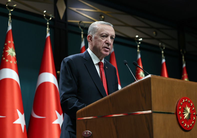 Cumhurbaşkanından enflasyon açıklaması: 2024'te tek haneye indireceğiz!;