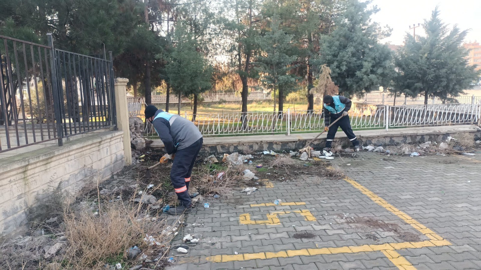 Viranşehir’de genel temizlik çalışması;