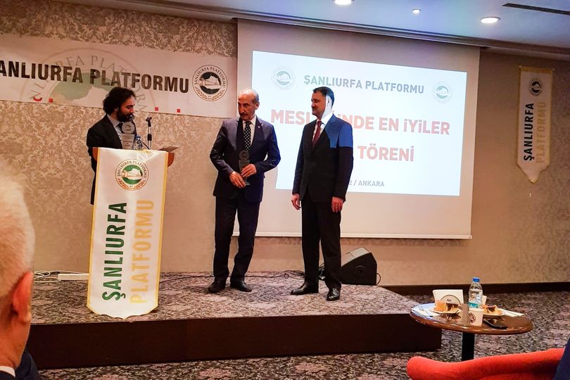 Başkan Yalçınkaya’ya ‘Mesleğinde En İyiler’ ödülü;