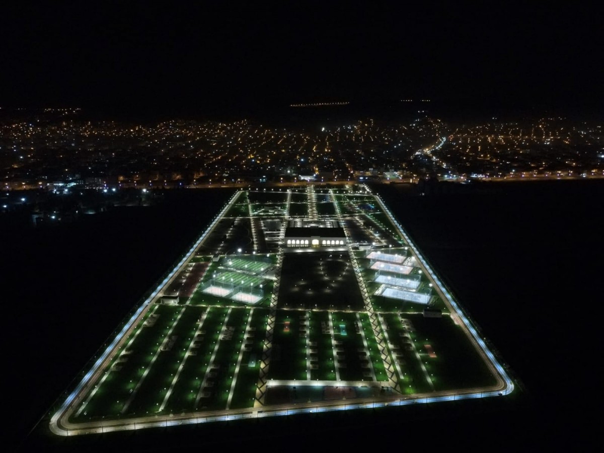 Urfa'nın manzarası değiştirdi! Eyyübiye Millet Bahçesi beğeni topladı;