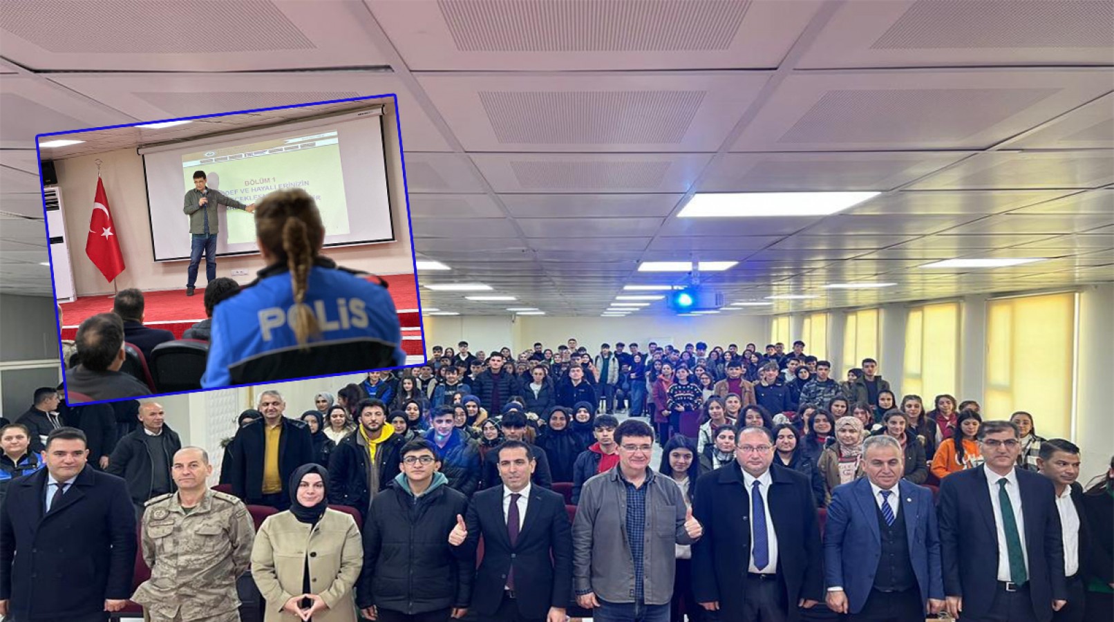 “Bonus Hoca”dan Suruçlu öğrencilere başarının püf noktaları!;
