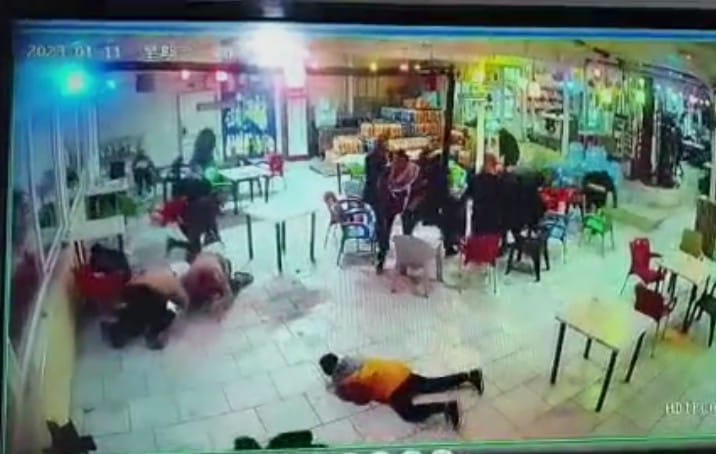 Hastanede yaşanan saldırının yeni görüntüleri ortaya çıktı;