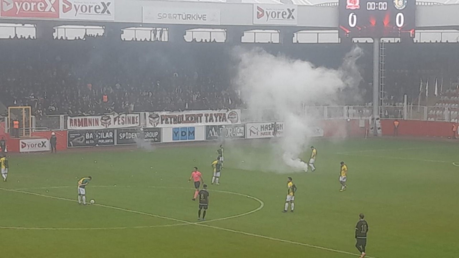 Şanlıurfaspor hükmen galip sayıldı;