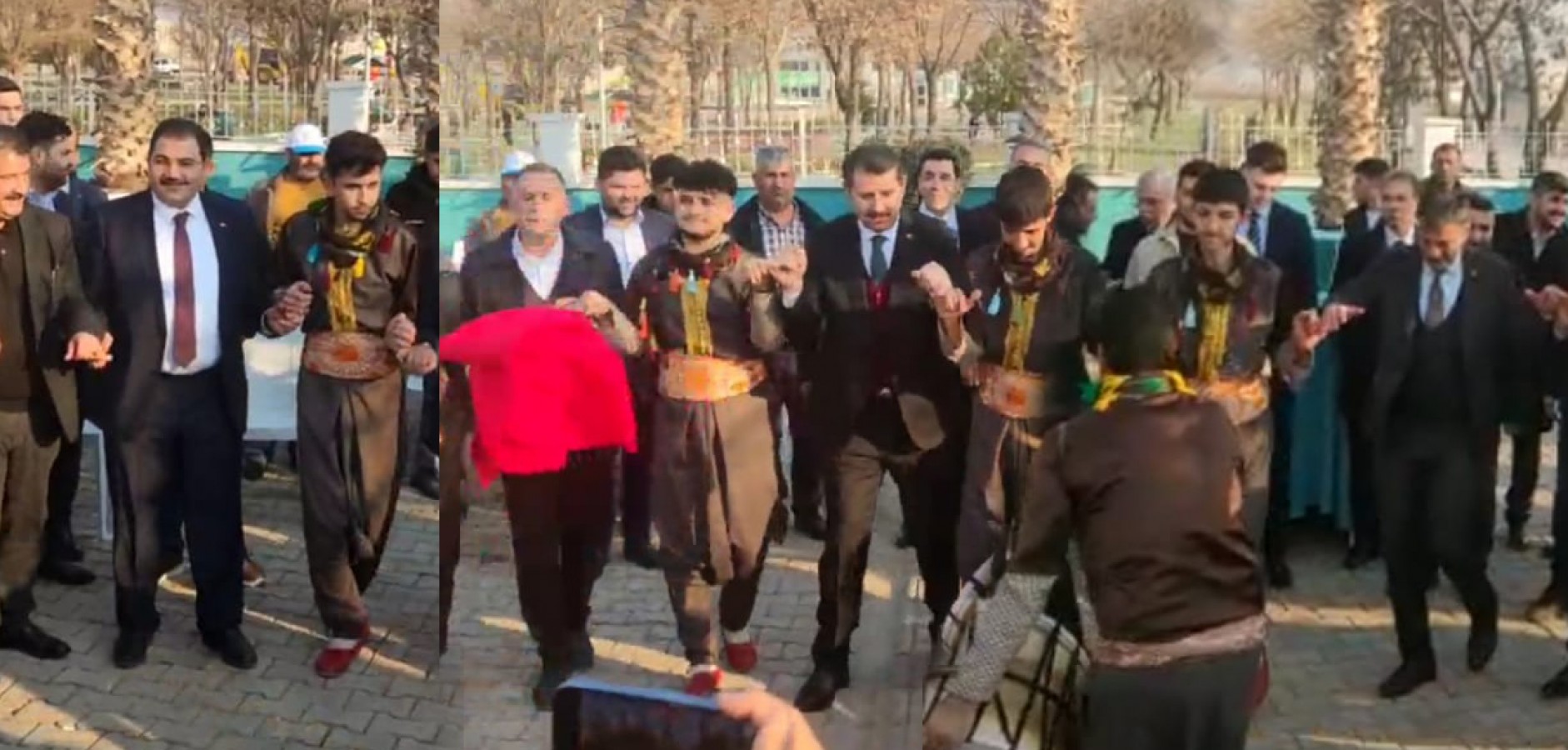 Urfa protokolünden Kısas'ta halaylı açılış...;