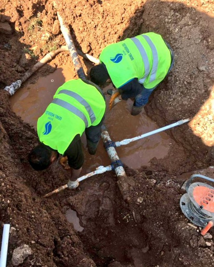 ŞUSKİ’den Adıyaman’da altyapı çalışmalarını sürdürüyor;