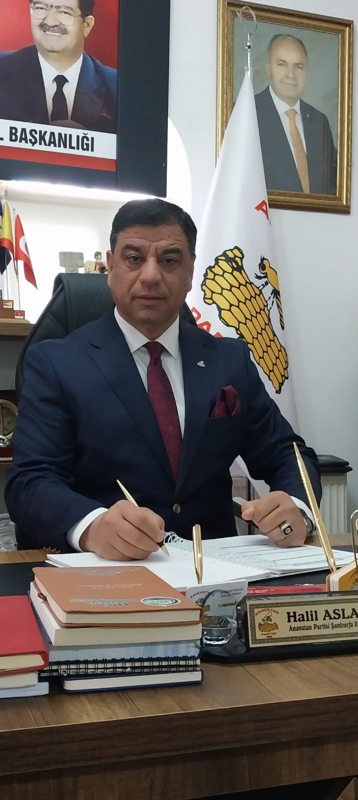 Anavatan Partisi Urfa İl Başkanı Aslan, AK Partilileri etiketledi;