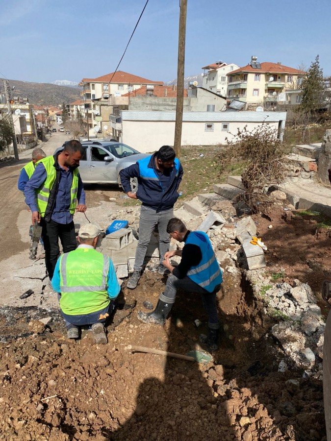 ŞUSKİ Adıyaman’da altyapı iyileştirme çalışmalarını sürdürüyor;