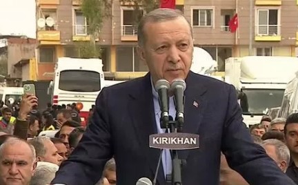 Cumhurbaşkanı Erdoğan Hatay’da helallik istedi;