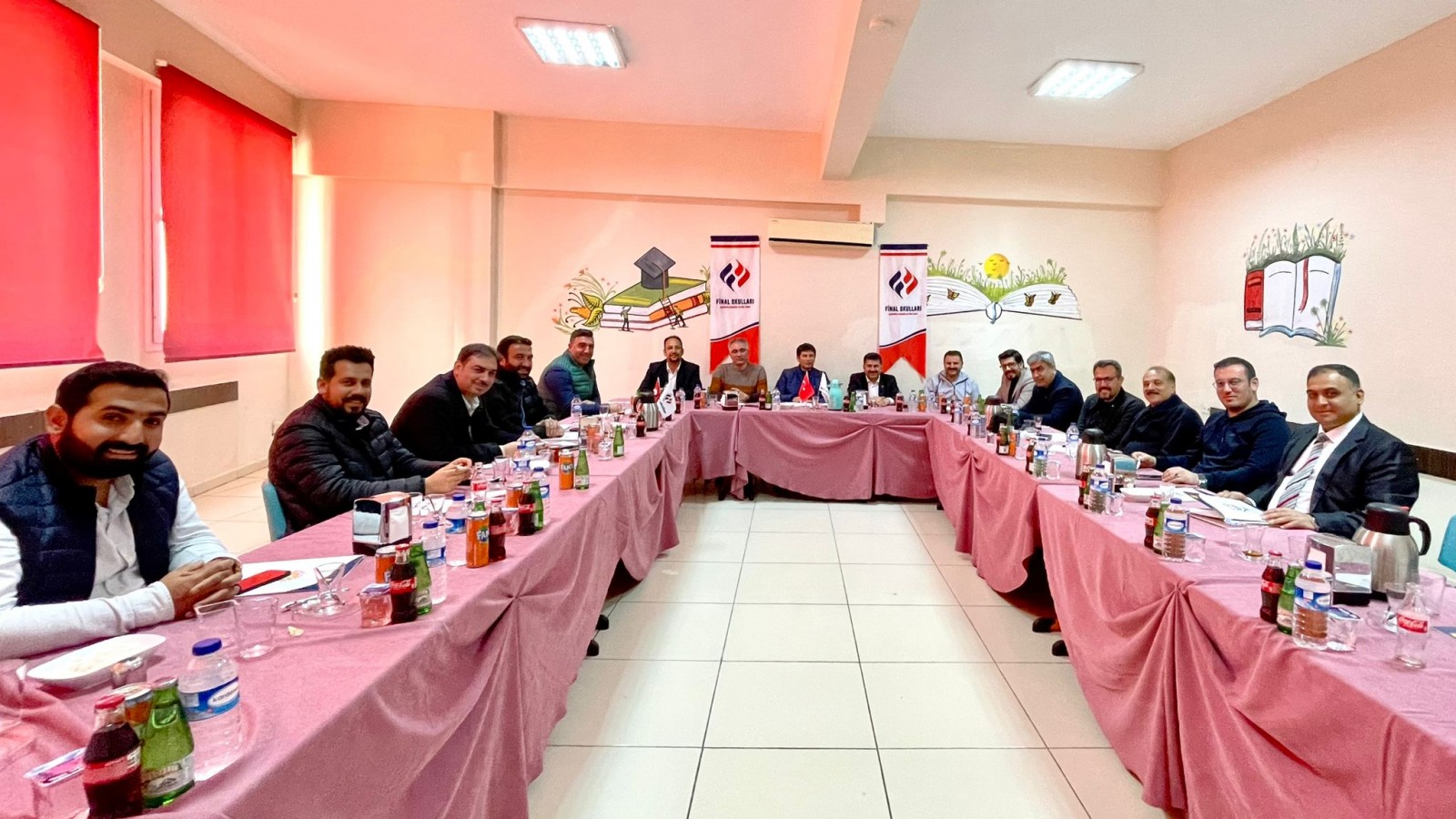 Urfa'da özel okullardan deprem toplantısı;