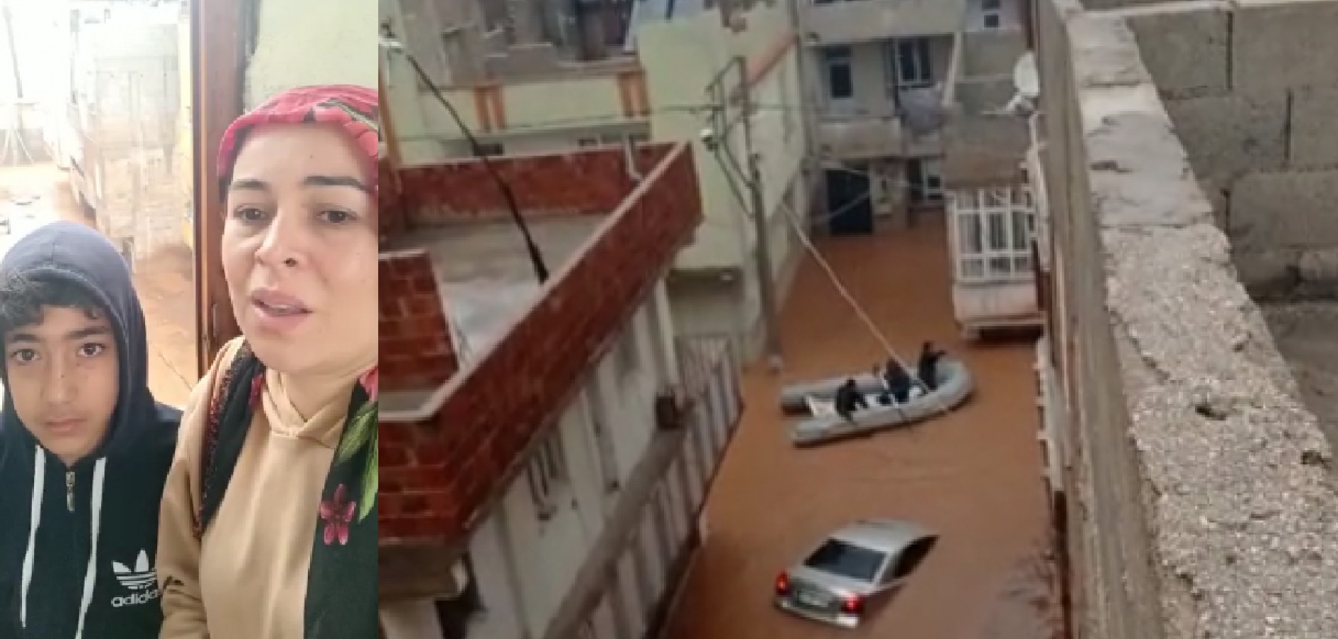 Eyyübiye'de bir aileden "Bizi kurtarın" çağrısı;