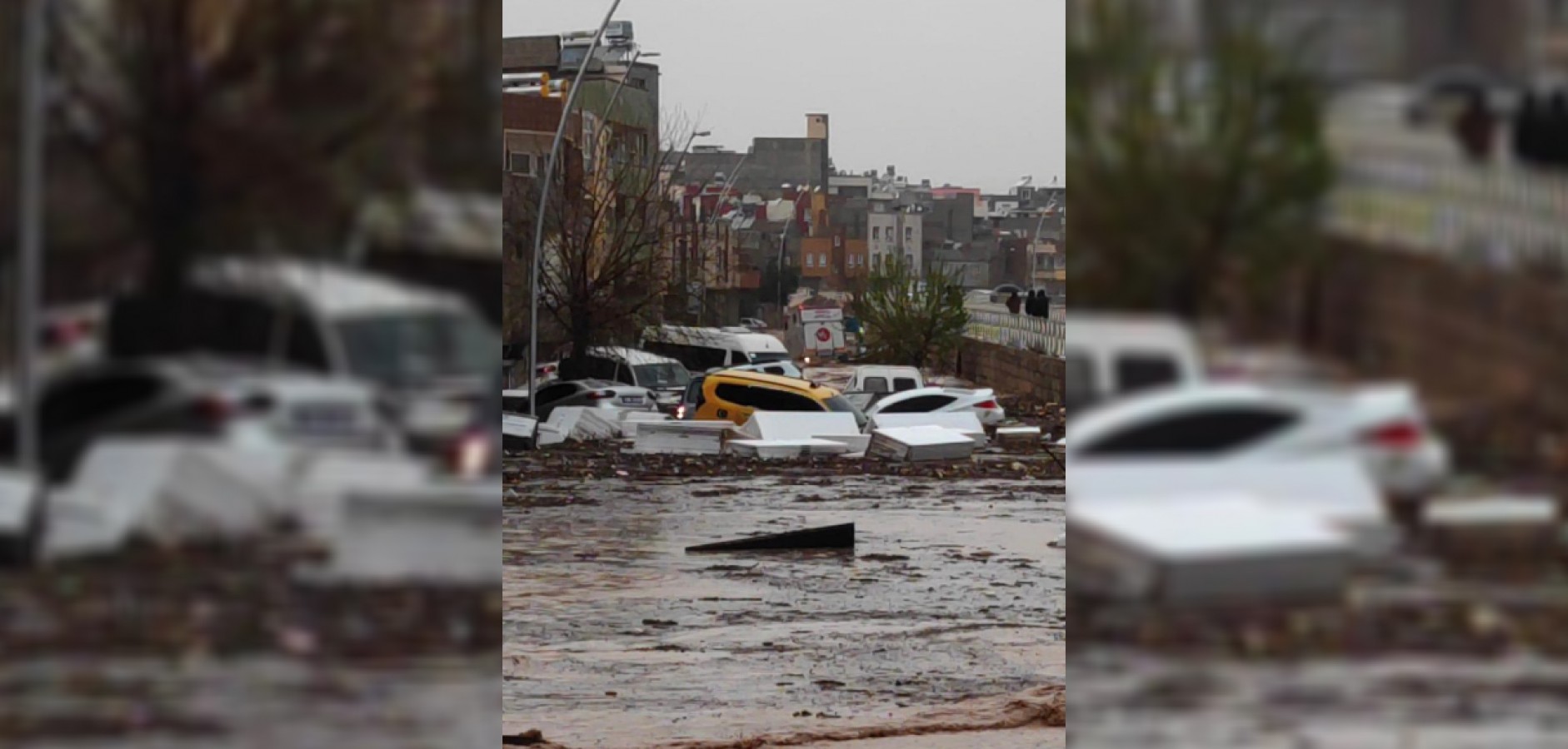 Şanlıurfa'da sağanak dere taşkınlara neden oldu!;