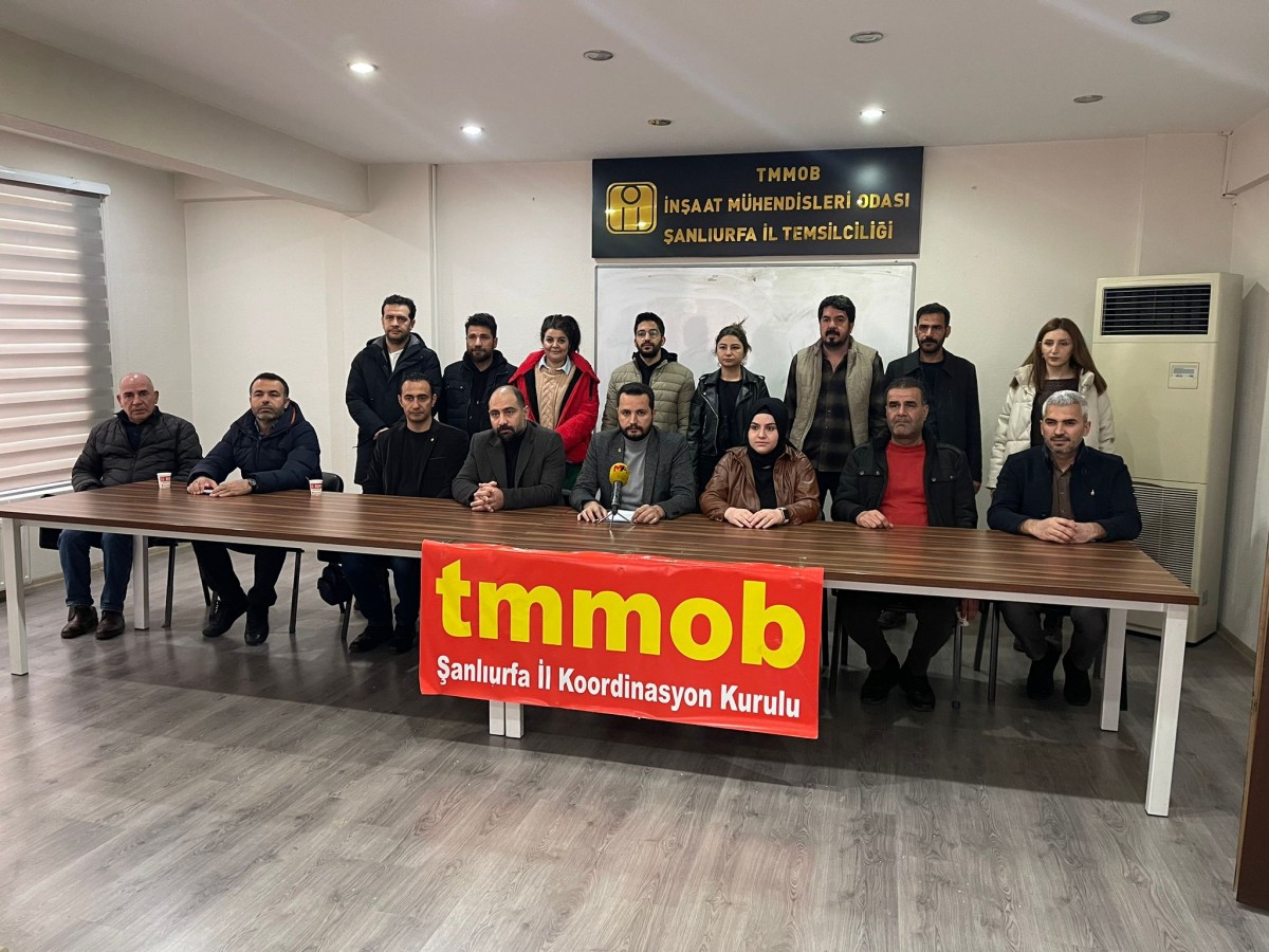 TMMOB: Sorumluluğu olan yöneticileri istifaya davet ediyoruz;