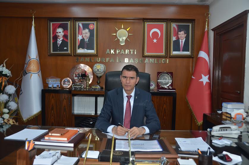 AK Parti Şanlıurfa İl Başkanı belli oldu!;